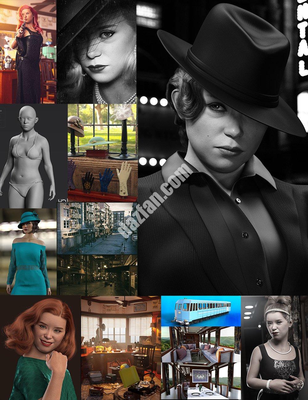 [daz合集] Bonnie 8.1超级捆绑包-DAZ爱好者