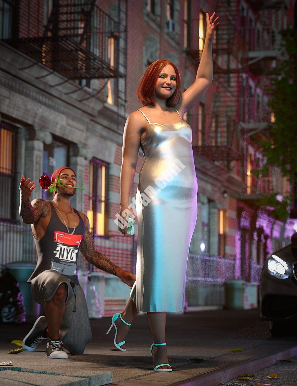 [daz合集] Brooke 8.1曼哈顿风格捆绑包-DAZ爱好者