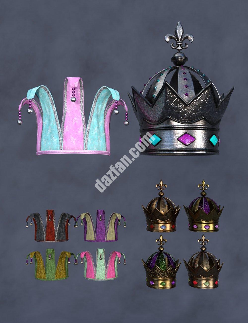 [daz服装] 《创世纪8》和《创世纪8.1》有趣的狂欢节混搭乌鸦-DAZ爱好者