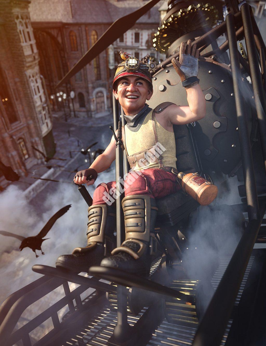 [daz角色] Drutherson 8-DAZ爱好者