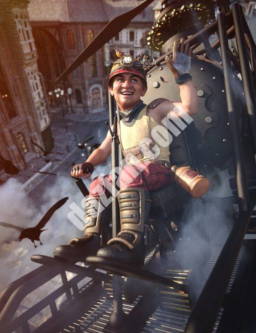 [daz角色] Drutherson 8-DAZ爱好者