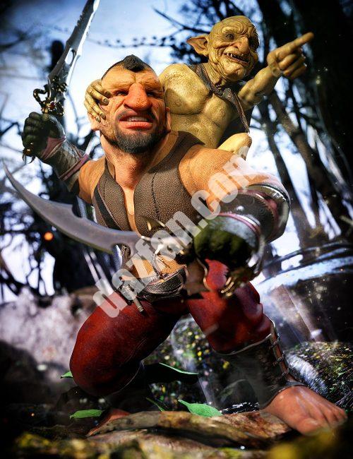 [daz合集] 民俗战斗包-DAZ爱好者