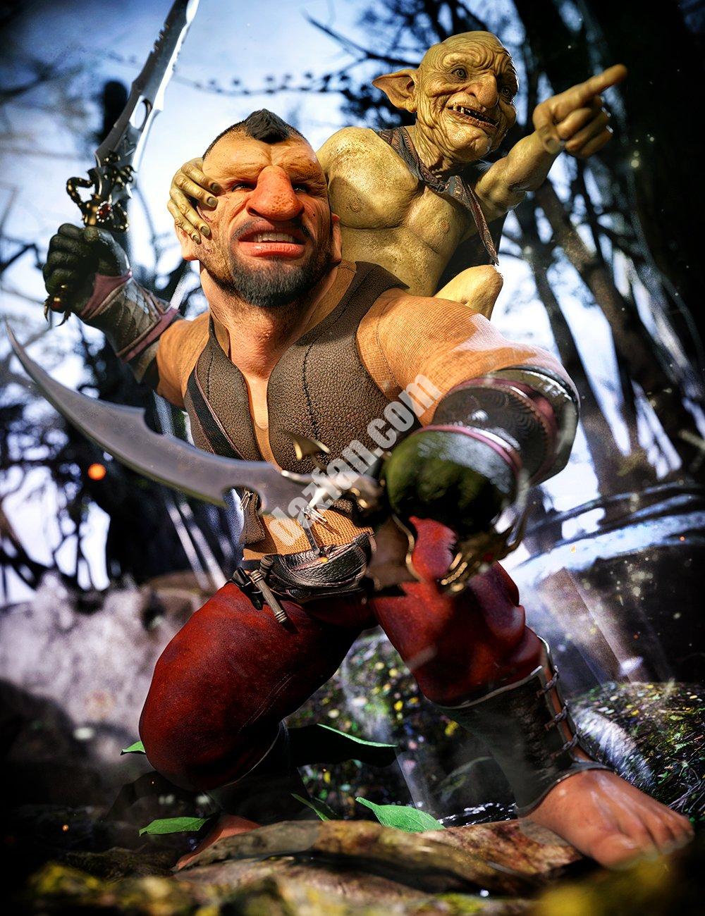 [daz合集] 民俗战斗包-DAZ爱好者