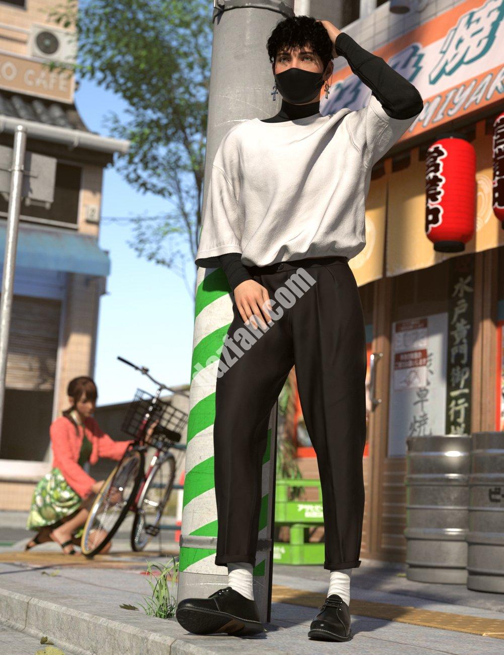 [daz服装] dForce为创世纪9自由成长装备-DAZ爱好者