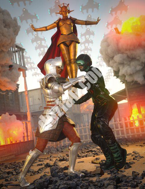 [daz合集] Jacqueline 8.1另类现实捆绑包-DAZ爱好者