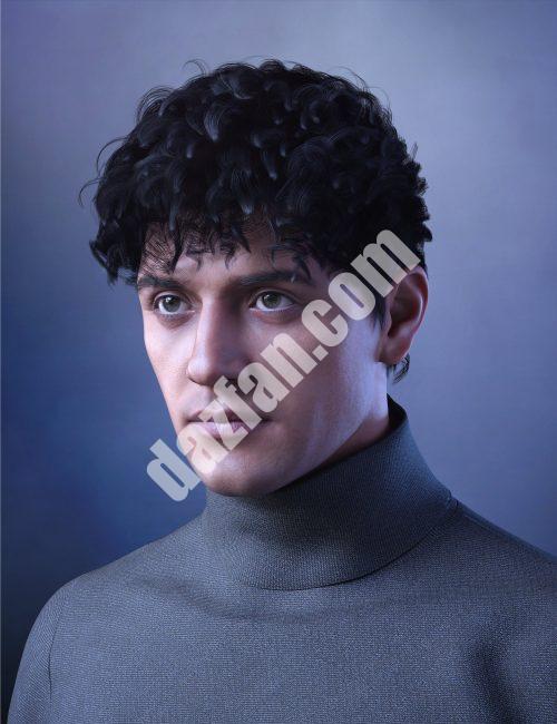 [daz发型] 詹姆斯头发创世纪9-DAZ爱好者