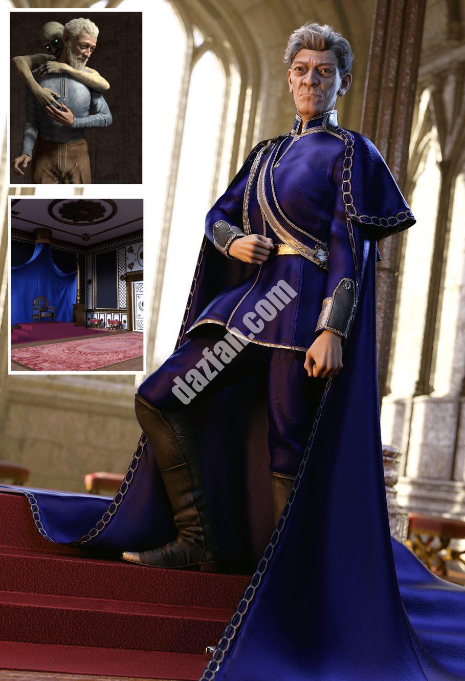 [daz合集] 创世纪9捆绑包的疯狂国王-DAZ爱好者