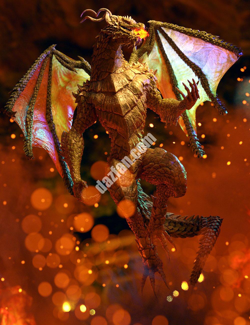 [daz角色] Drago for Genesis 8雄性-DAZ爱好者