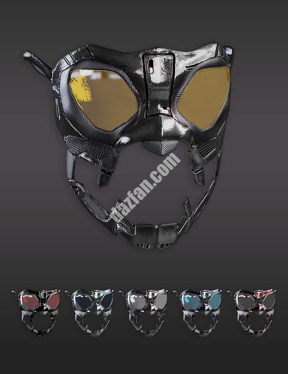 [daz服装] 创世纪8.1雄性Mnyama盔甲面具-DAZ爱好者