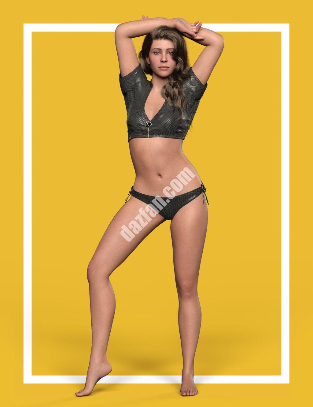 [daz姿势] 创世纪9的女性姿势-DAZ爱好者