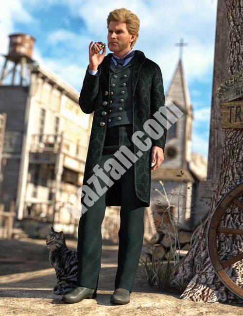 [daz服装] 创世纪8雄性的dForce牧场装备-DAZ爱好者