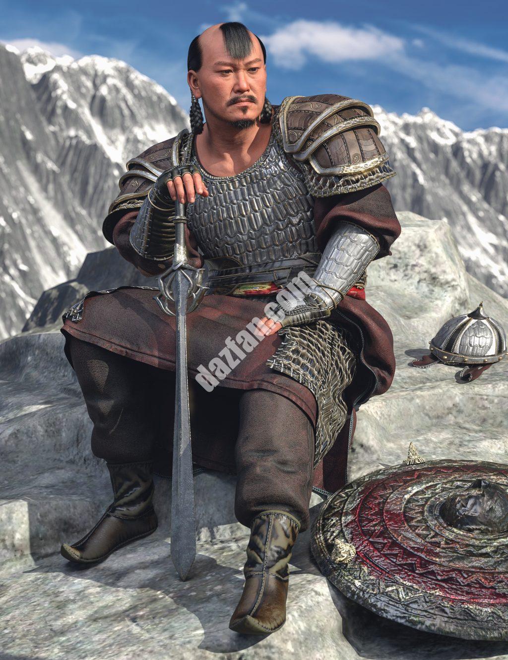 [daz服装] 创世纪9的天军帝国装备-DAZ爱好者