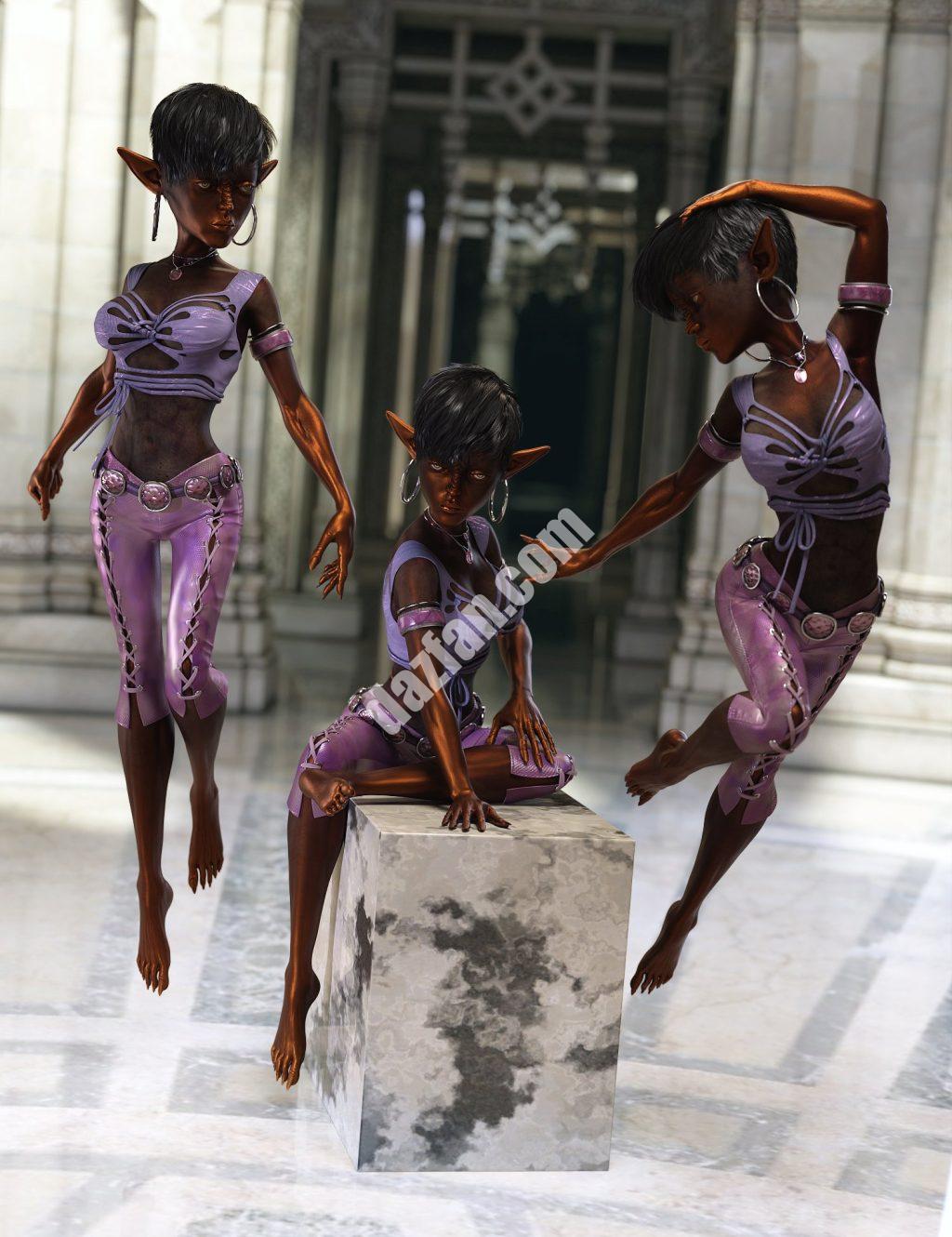 [daz姿势] Titania Fae为创世纪9摆姿势-DAZ爱好者