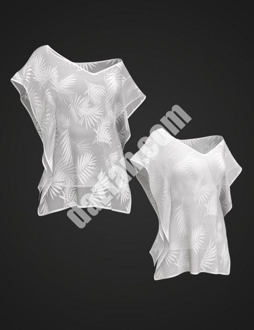 [daz服装] X Fashion Rings Genesis 8和8.1女性比基尼套装-DAZ爱好者