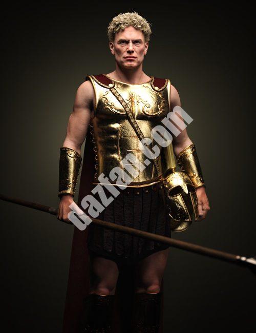 [daz合集] 阿喀琉斯和密尔米顿护甲包-DAZ爱好者