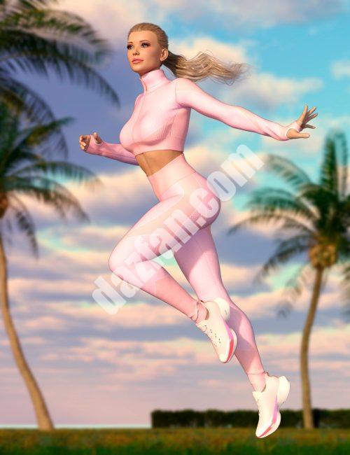 [daz合集] 主动训练捆绑包 for Genesis 8.1 Females-DAZ爱好者