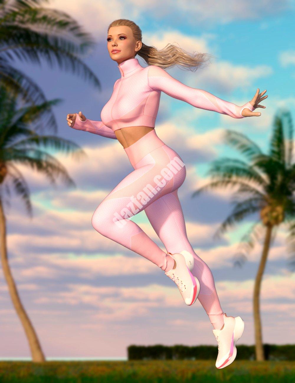 [daz合集] 主动训练捆绑包 for Genesis 8.1 Females-DAZ爱好者