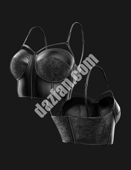 [daz服装] AJC Glamor比基尼上衣Genesis 8和8.1女性版-DAZ爱好者