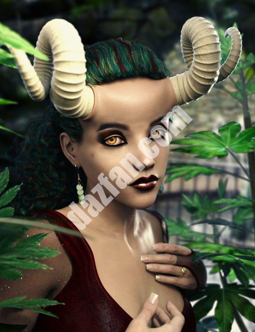 [daz服装] 奥术魔法角创世纪8女-DAZ爱好者