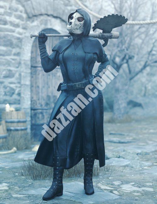 [daz服装] dForce创世纪9死亡装备的到来-DAZ爱好者