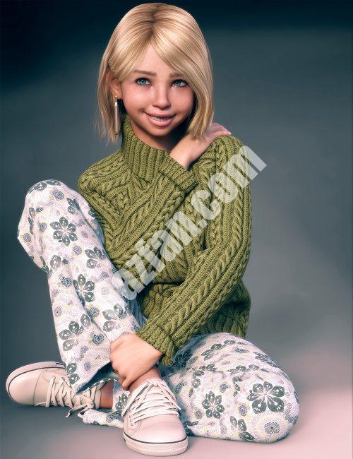 [daz服装] 创世纪9的Aurora dForce服装和配件-DAZ爱好者