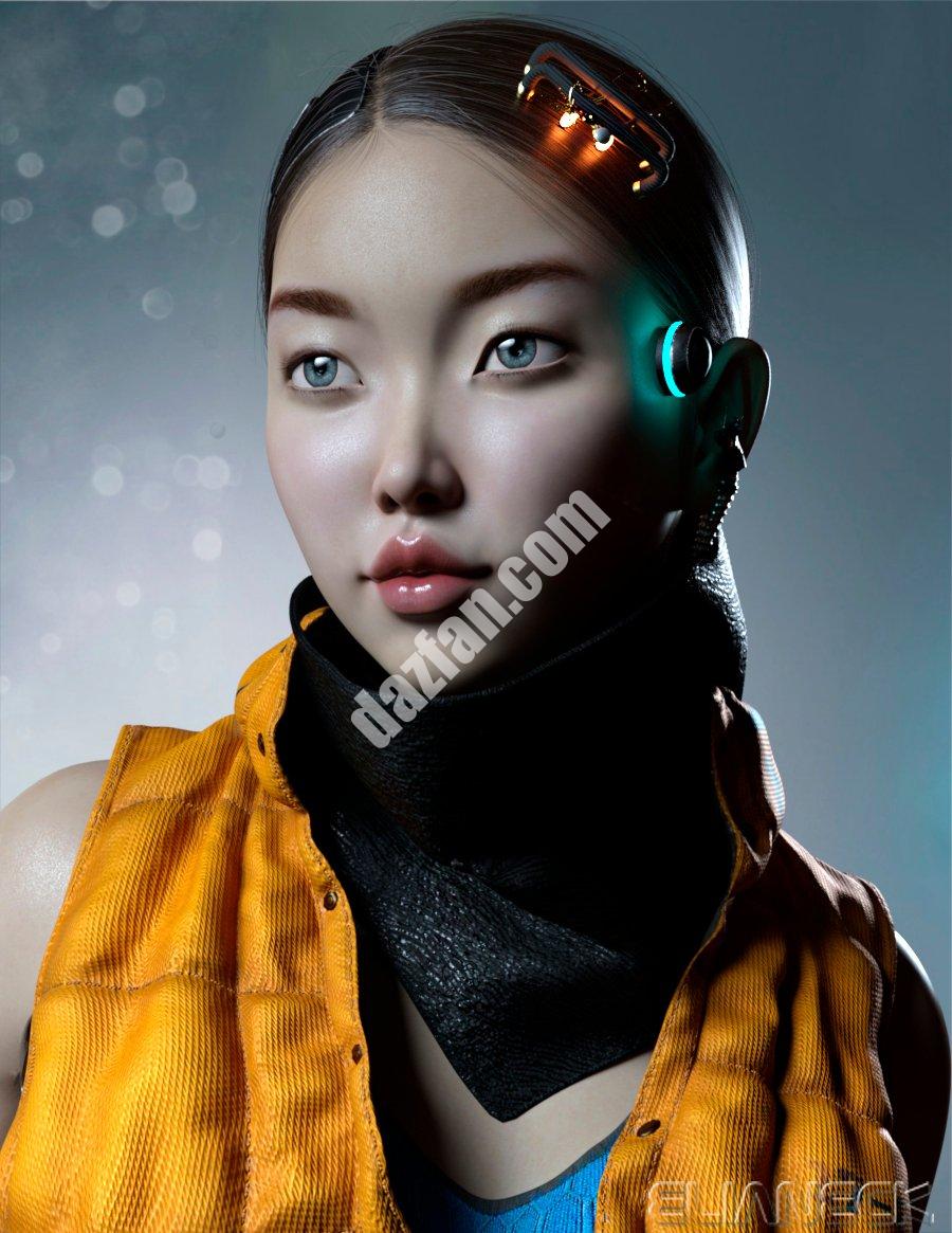 [daz角色] 创世纪8和创世纪8.1的Ayu女性-DAZ爱好者