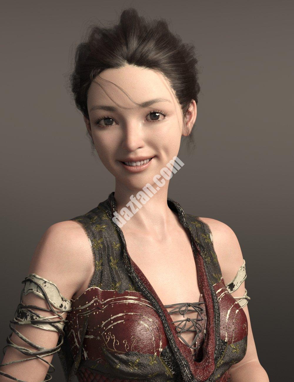 [daz发型] 创世纪8和8.1女性的Beulah头发-DAZ爱好者