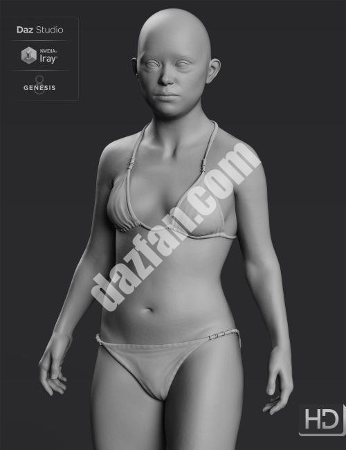 [daz角色] Bonnie 8.1 HD附加组件-DAZ爱好者