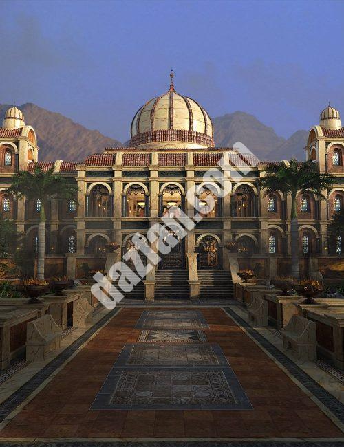 [daz插件] Borgia’s Opulous Courtyard-DAZ爱好者