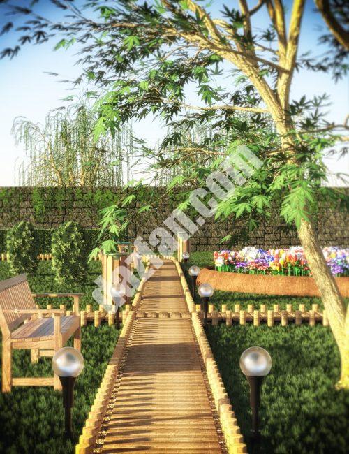 [daz场景] 建造自己的花园-DAZ爱好者