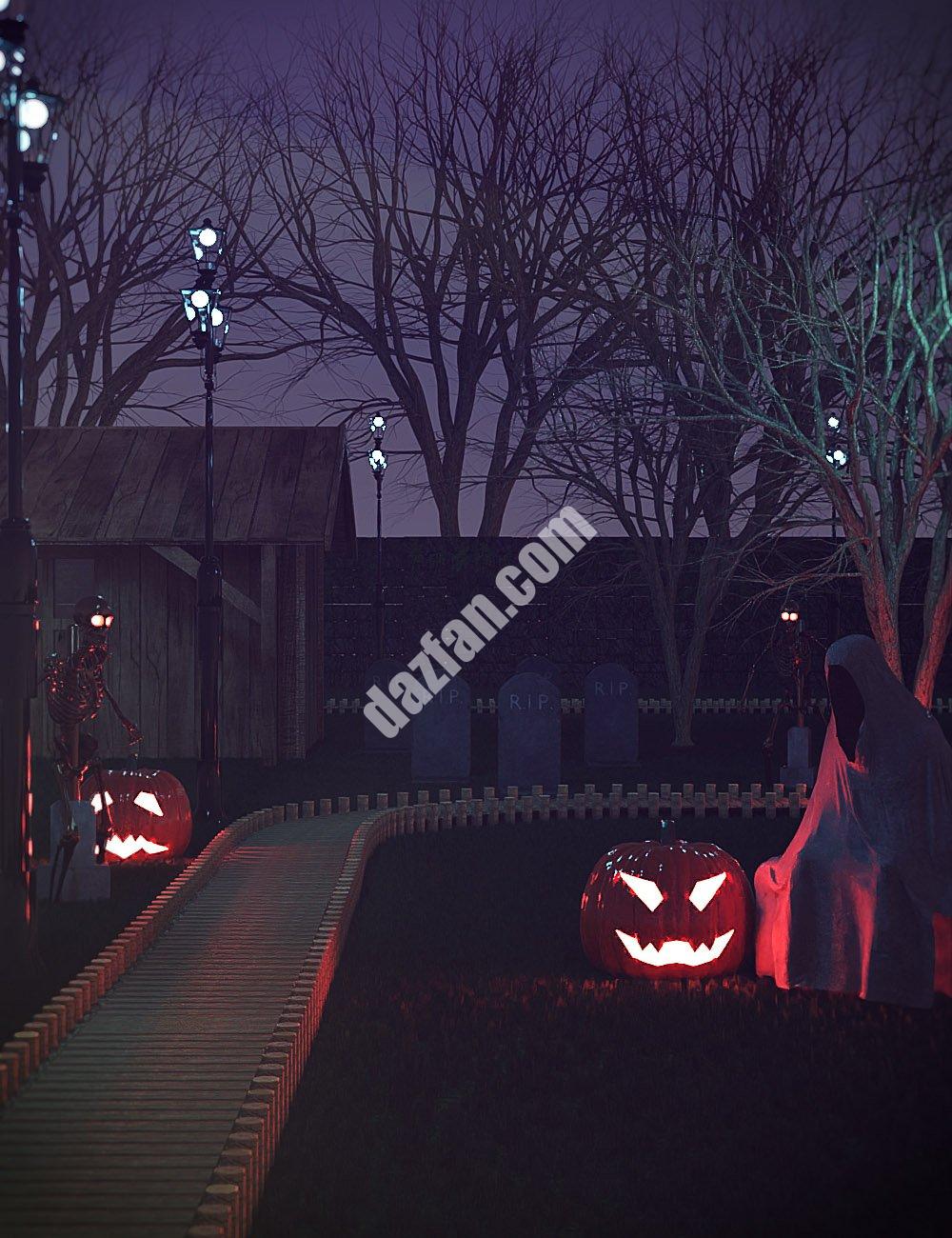 [daz场景] 打造自己的花园恶作剧主题-DAZ爱好者