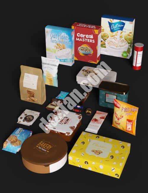 [daz道具] BW EveryDay零食套装-DAZ爱好者