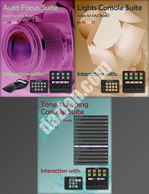 [daz合集] 相机-灯光-色调映射-动作包-DAZ爱好者