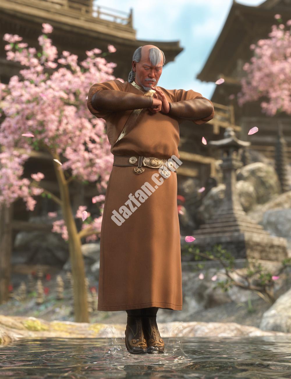 [daz服装] 创世纪9的dForce征服者装备-DAZ爱好者