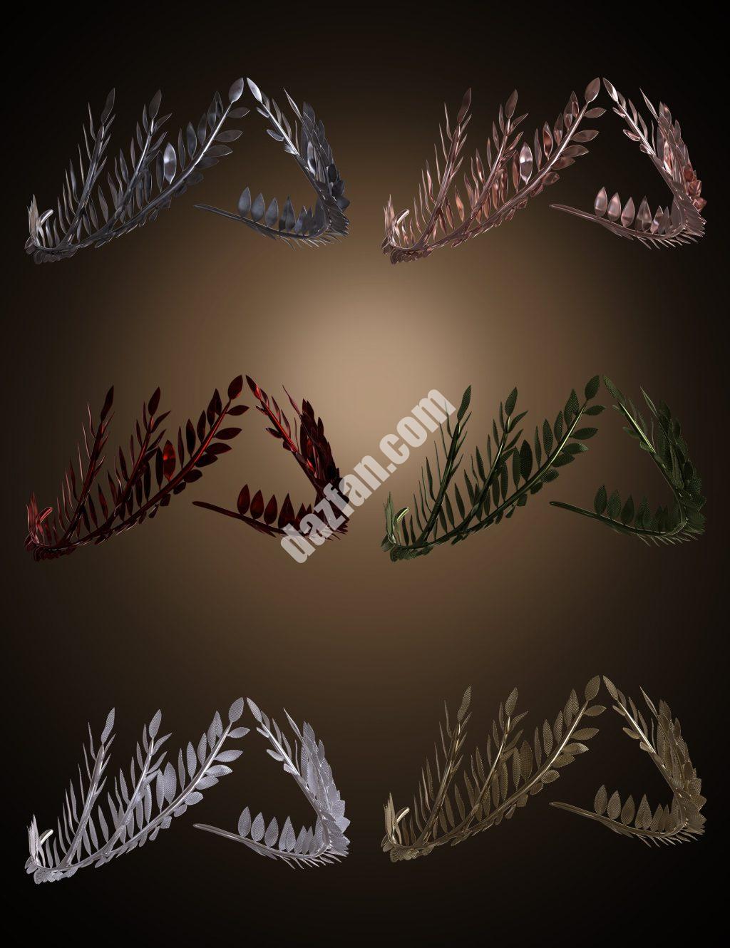 [daz服装] Cassandra Goddes为创世纪8和8.1女性加冕-DAZ爱好者