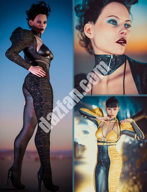 [daz合集] CB Hesperia HD角色、服装和纹理扩展包Genesis 9-DAZ爱好者