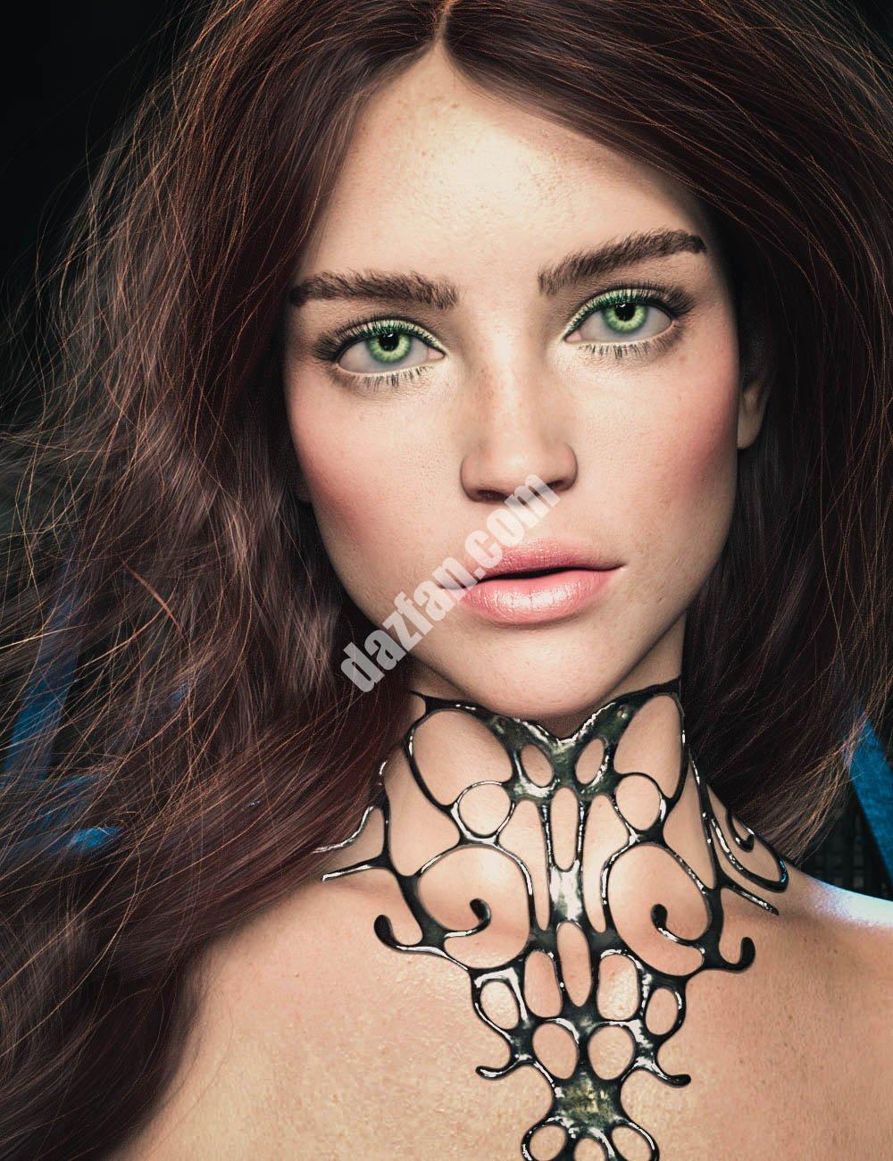 [daz角色] CB Sophia HD创世纪8.1女性-DAZ爱好者