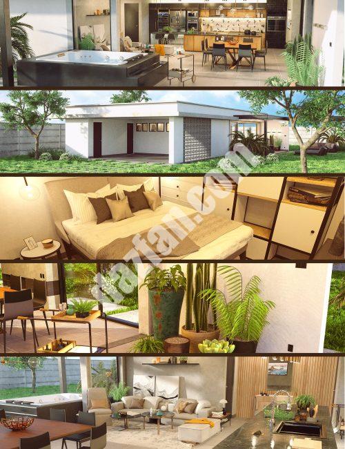 [daz合集] Cecilia House Bundle-DAZ爱好者