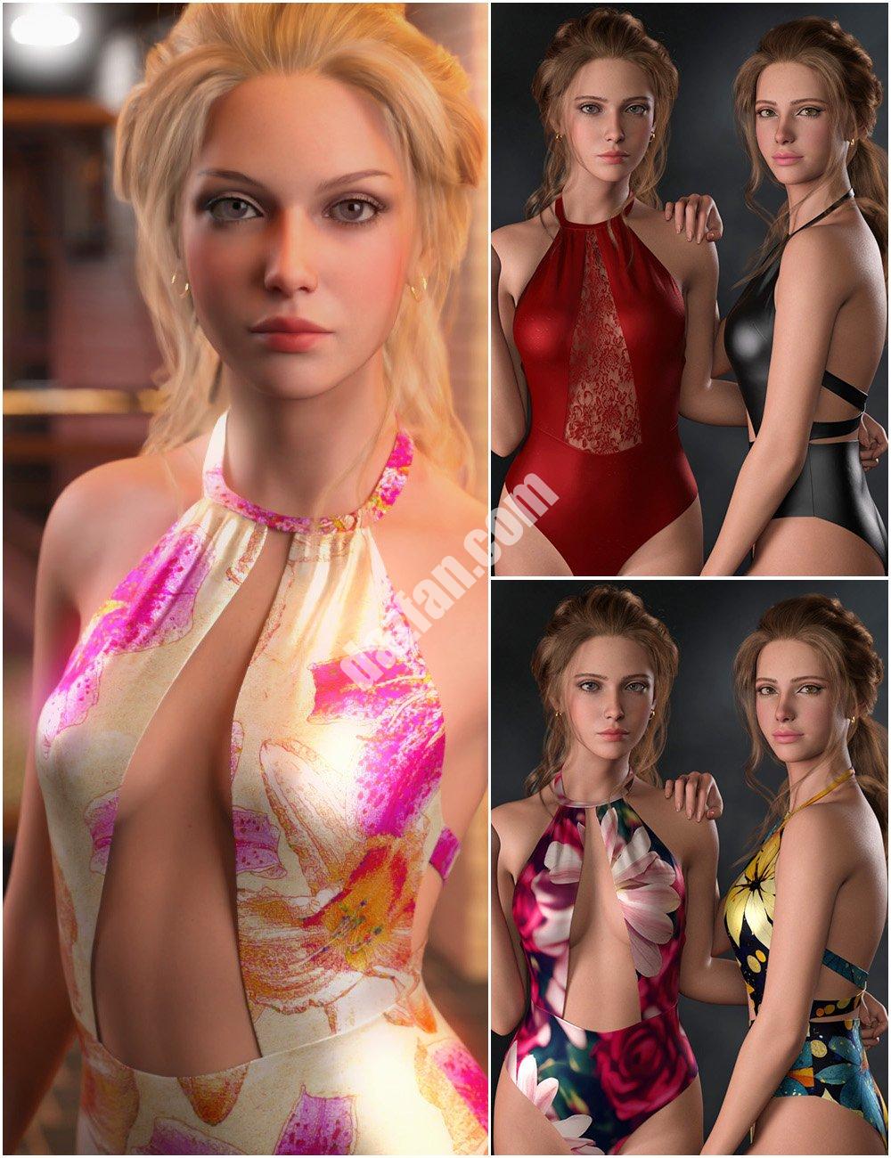 [daz合集] 创世纪9的CHB Fiona捆绑包-DAZ爱好者