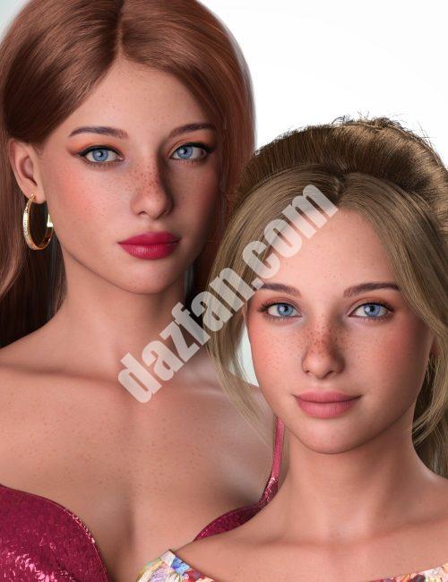 [daz姿势] Fiona与创世纪9的表达-DAZ爱好者