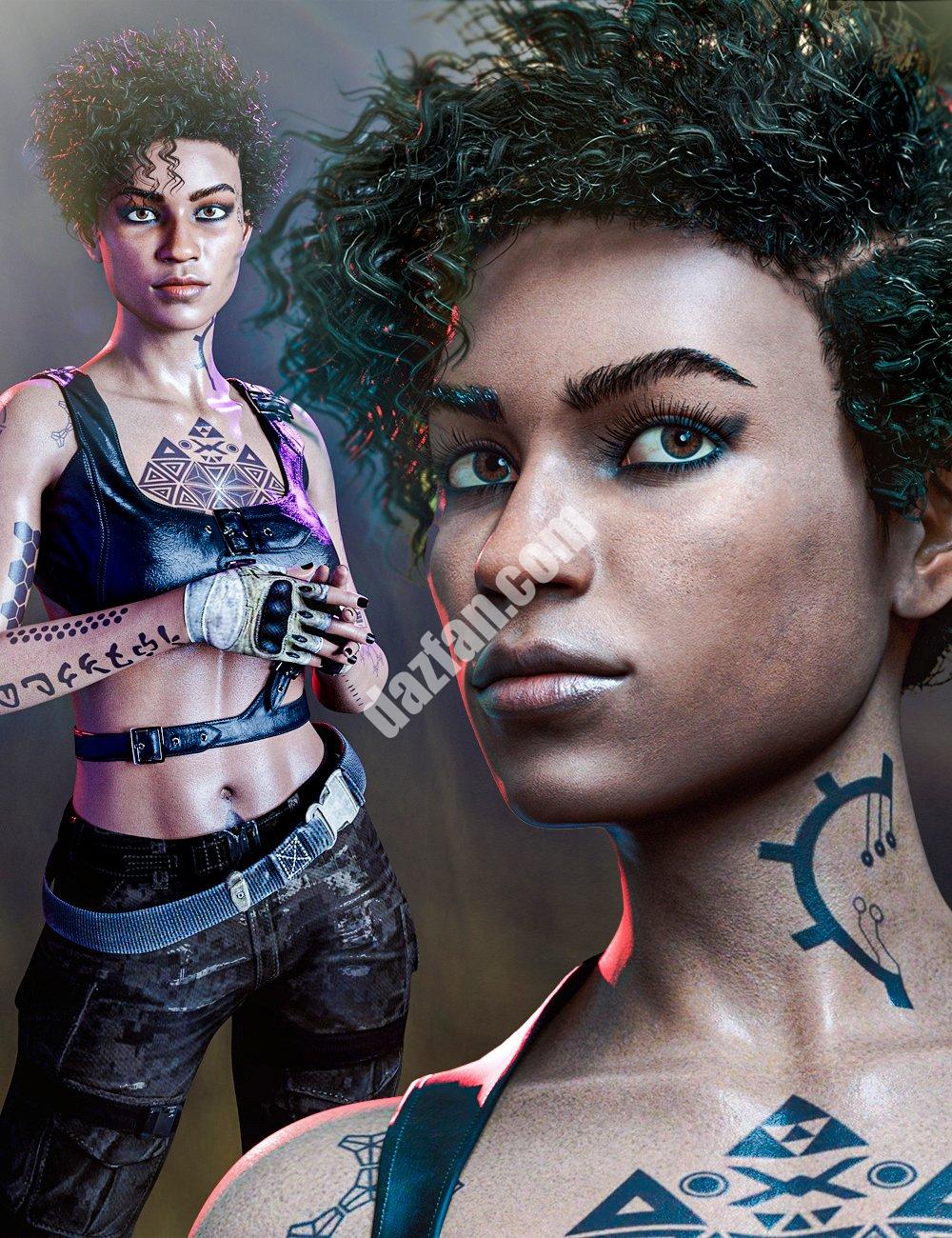 [daz角色] CJ第谷创世纪8.1女-DAZ爱好者