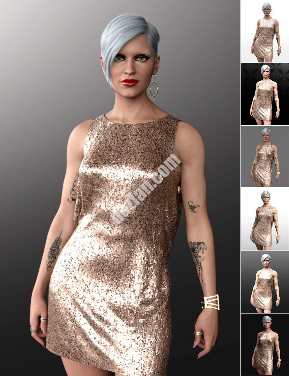 [daz插件] 单击N渲染-黑白版-IBL集-DAZ爱好者