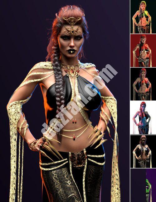 [daz插件] 单击N渲染-幽灵版-IBL集-DAZ爱好者