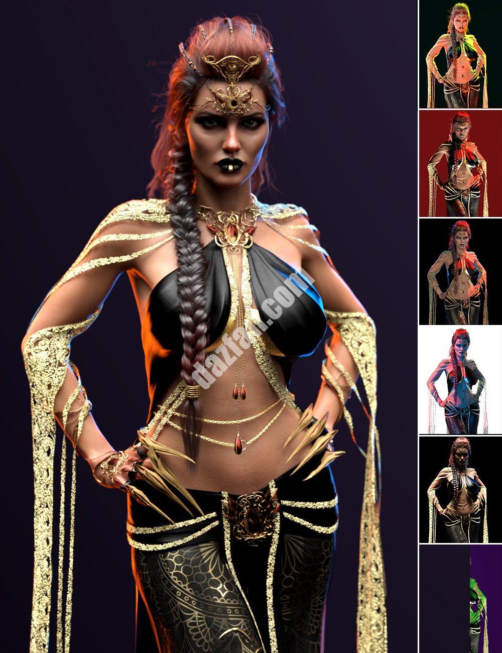 [daz插件] 单击N渲染-幽灵版-IBL集-DAZ爱好者