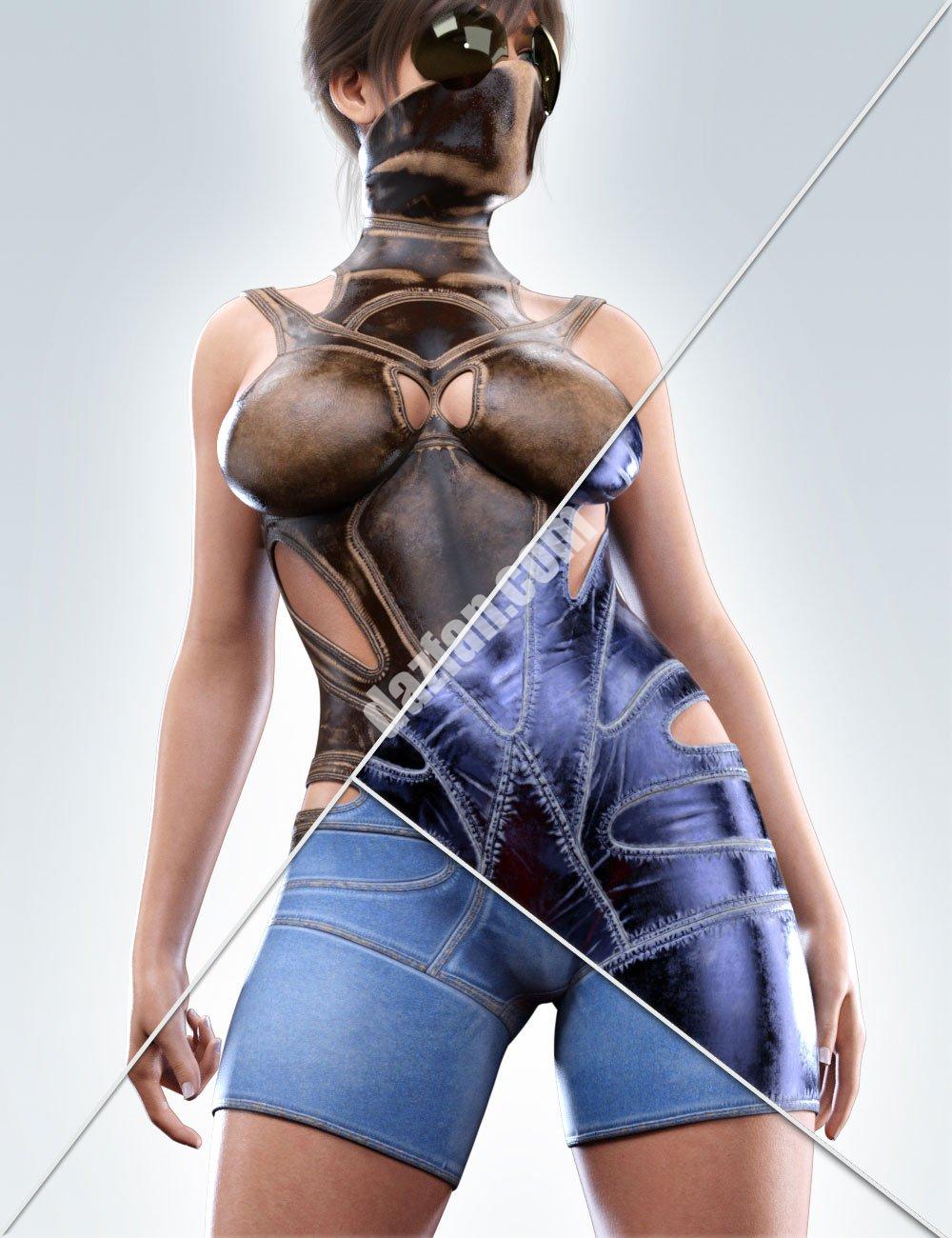 [daz服装] COG泳装质地包1-DAZ爱好者