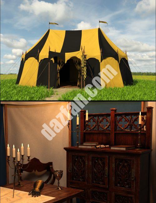 [daz合集] 指挥官帐篷包-DAZ爱好者