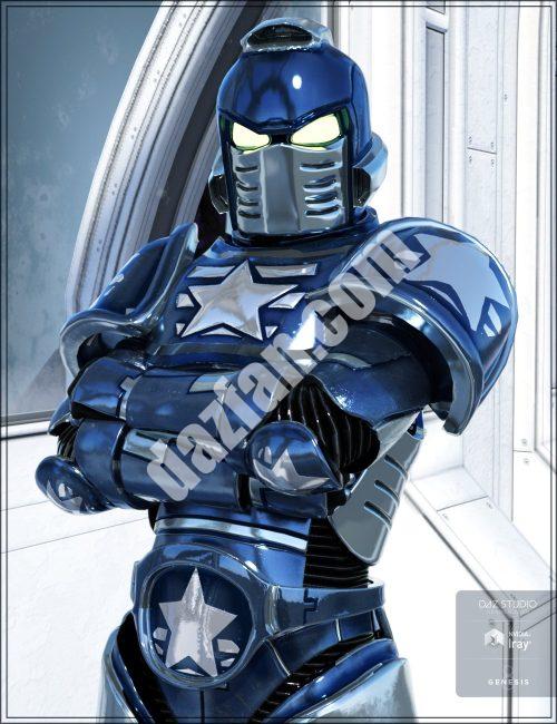 [daz服装] 创世纪8男性的破碎机盔甲（s）-DAZ爱好者