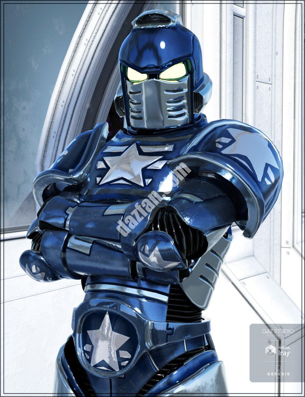 [daz服装] 创世纪8男性的破碎机盔甲（s）-DAZ爱好者
