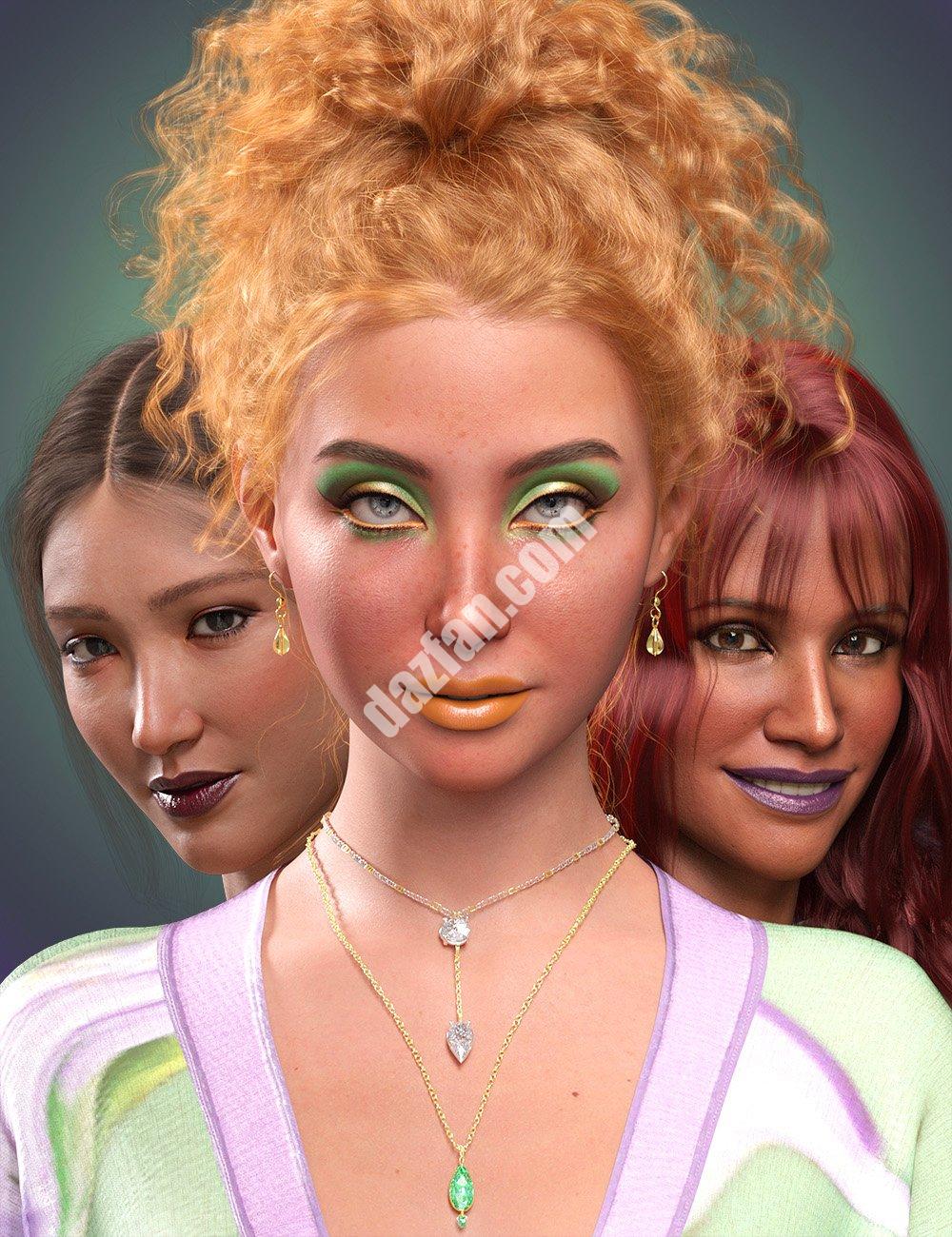 [daz服装] 创世纪9的CX全场合化妆-DAZ爱好者