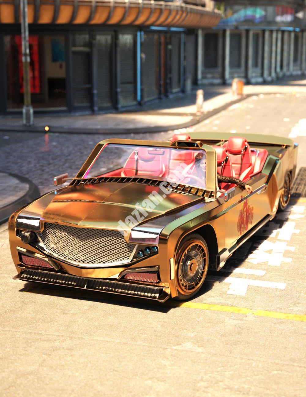 [daz载具] Cyber Cruiser-DAZ爱好者